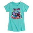 thumbnail image 1 of Star Wars - I Am Your Valentine Darth Vader - Toddler And Youth Girls Fitted Short Sleeve Graphic T-Shirt, 1 of 5