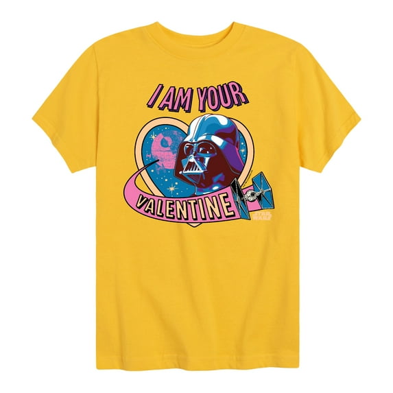 Star Wars - I Am Your Valentine Darth Vader - Toddler And Youth Short Sleeve Graphic T-Shirt