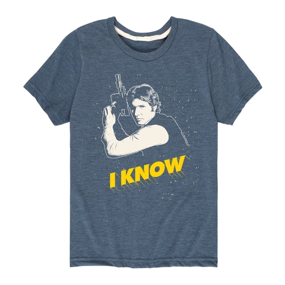 Star Wars - I Know - Toddler And Youth Short Sleeve Tee