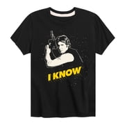 Star Wars - Valentine Han Solo I Know Boys' Short Sleeve Graphic T-Shirt