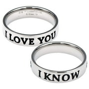SALESONE Star Wars I Love You - I Know Ring-Size 11