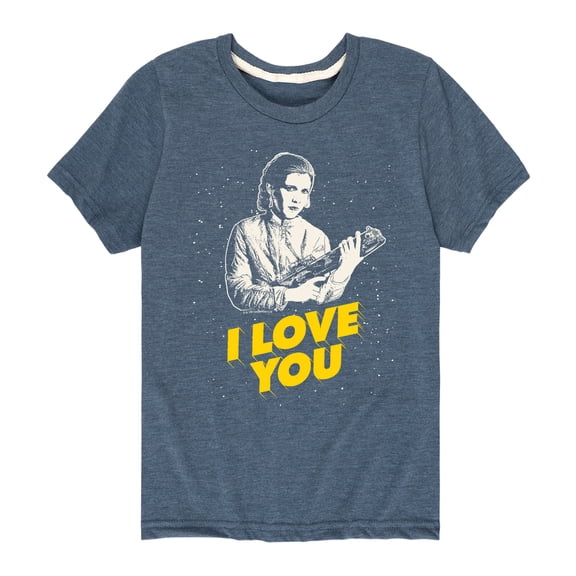 Star Wars - I Love You - Toddler And Youth Short Sleeve Tee