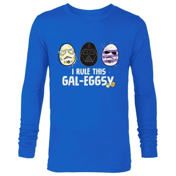Star Wars I Rule This Gal-Eggsy Darth Vader Empire Easter - Long Sleeve T-Shirt for Men - Customized-Navy