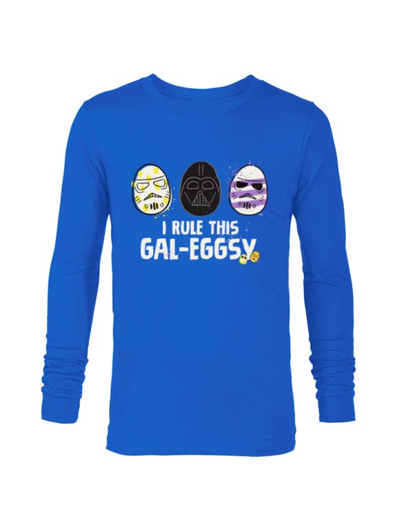I Rule This Gal-Eggsy Darth Vader Empire Easter - Long Sleeve T-Shirt for Men - Customized-Navy