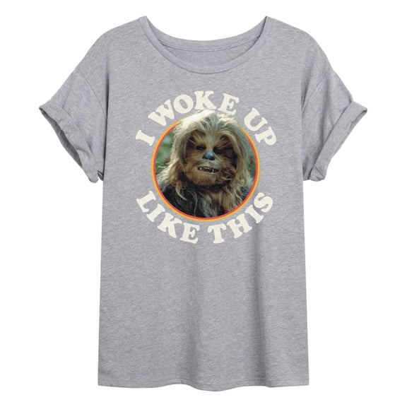 Star Wars - I Woke Up Like This Chewie - Women's Oversized Tee