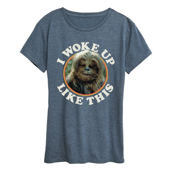 Star Wars - I Woke Up Like This Chewie - Women's Short Sleeve Classic Fit Tee