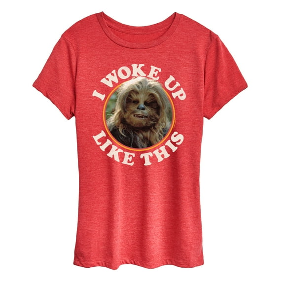 Star Wars - I Woke Up Like This Chewie - Women's Short Sleeve Classic Fit Tee