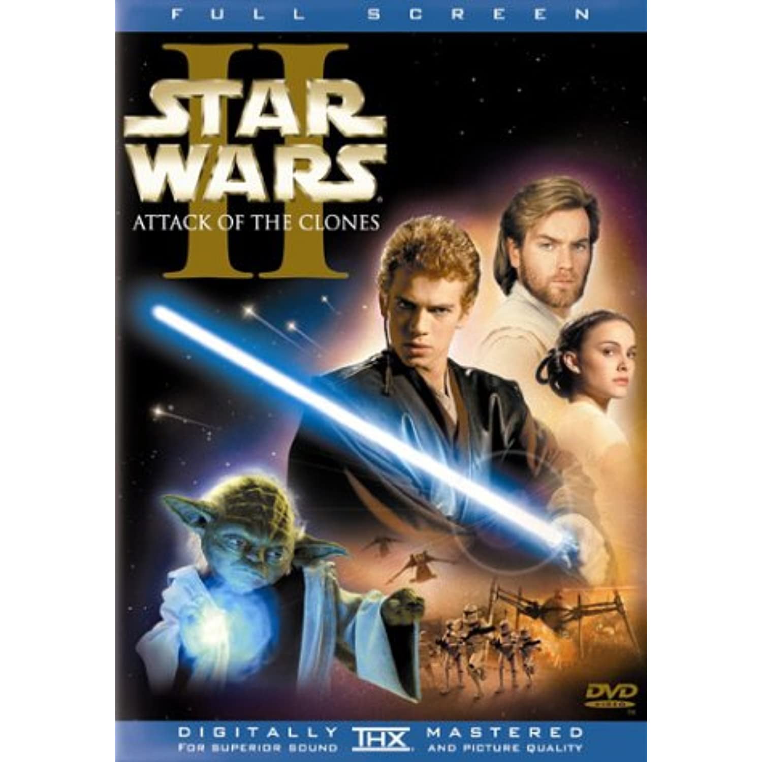 Star Wars II Attack of the Clones DVD - Walmart.com