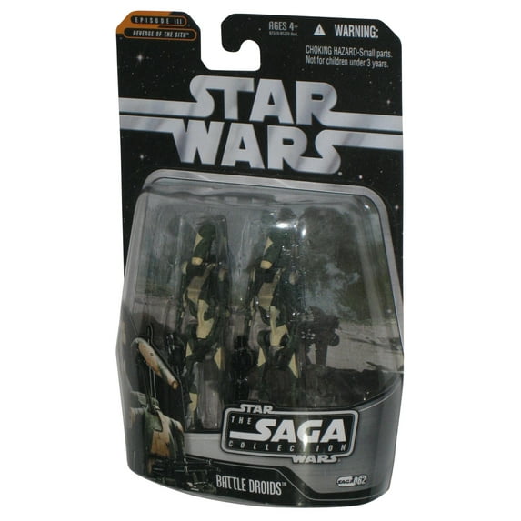 Star Wars III Saga Collection Battle Droids Action Figure Set 2-Pack #062