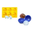 thumbnail image 1 of Star Wars Ice Tray Silicone Molds 2pk Death Star and X-Wing, 1 of 3