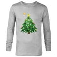 thumbnail image 1 of Star Wars Imperial Christmas Tree Holiday - Long Sleeve T-Shirt for Men -Customized-Athletic Heather, 1 of 5