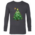 thumbnail image 1 of Star Wars Imperial Christmas Tree Holiday - Long Sleeve T-Shirt for Men -Customized-Charcoal Heather, 1 of 5