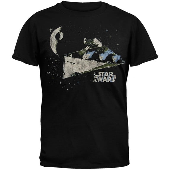 Star Wars - Imperial Cruiser Soft T-Shirt - Small
