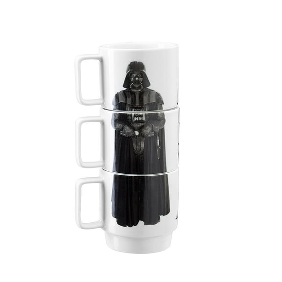 Star Wars Imperial Darth Vader Stacking Mugs 3-Piece Set