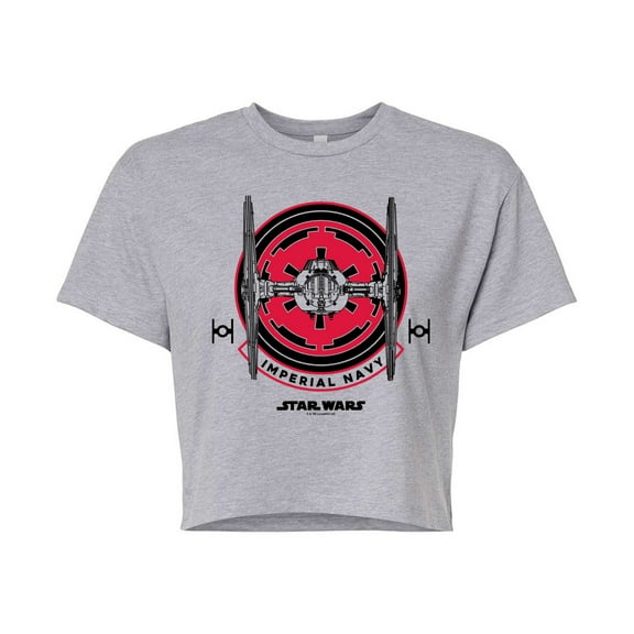 Star Wars - Imperial Navy Flight Patch - Juniors Cropped Tee