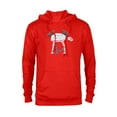 thumbnail image 1 of Star Wars Imperial Stormtroopers AT-AT Imperial March Funny - Pullover Hoodie for Adults - Customized-Red, 1 of 5