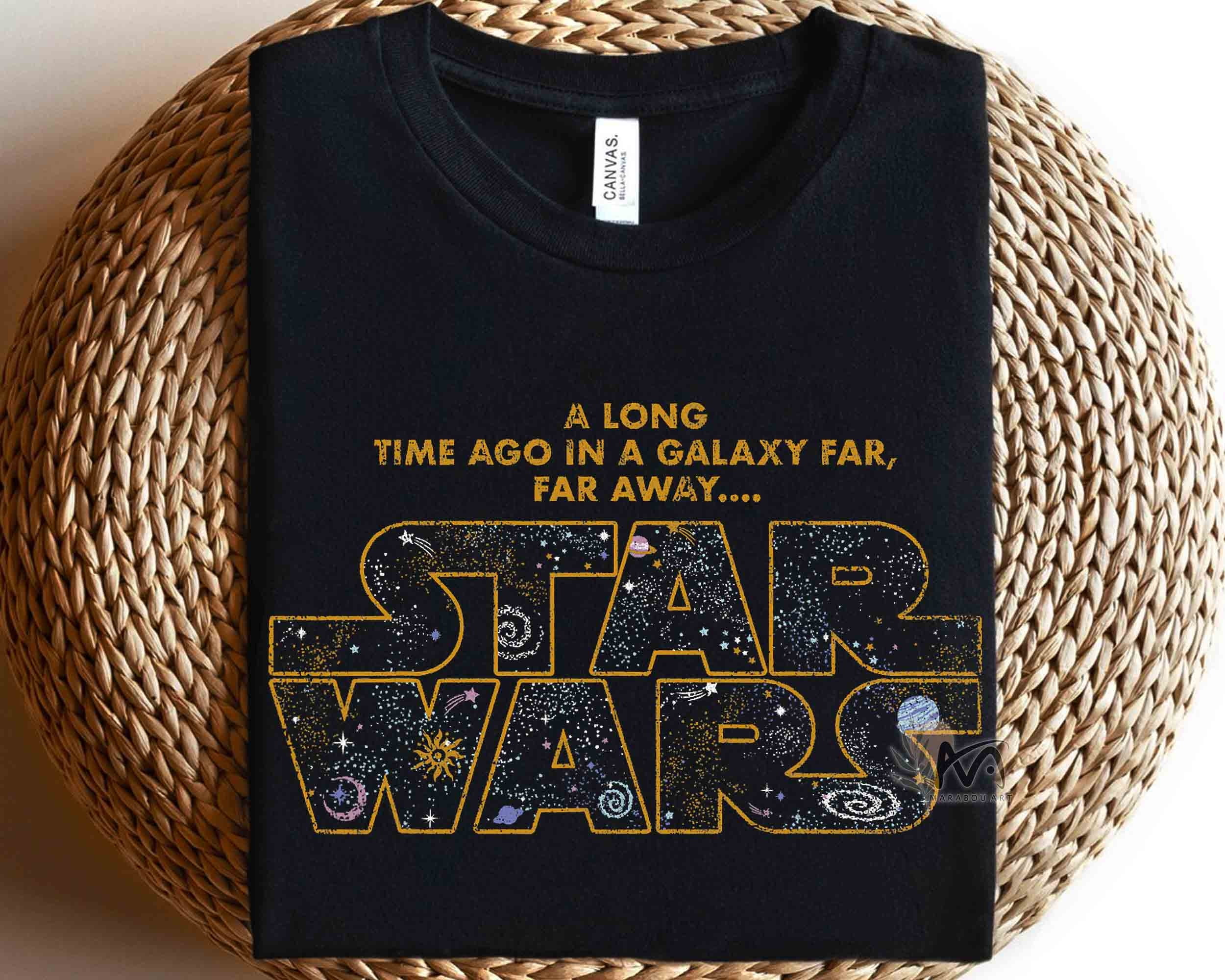 Star Wars In A Galaxy Far Far Away Logo TShirt, Star Wars Day May The