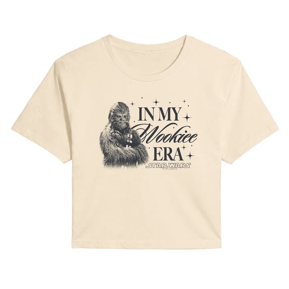 Star Wars - In My Wookiee Era - Juniors Cropped Graphic T-Shirt