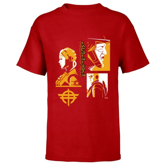 Star Wars Inquisitors of Lord Darth Vader - Short Sleeve T-Shirt for Kids - Customized-Red