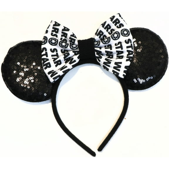 Star Wars Inspired Minnie Ears , Star Wars Mickey Ears, Princess Ears, Star Wars Minnie Ears, Star Wars Mickey Ears