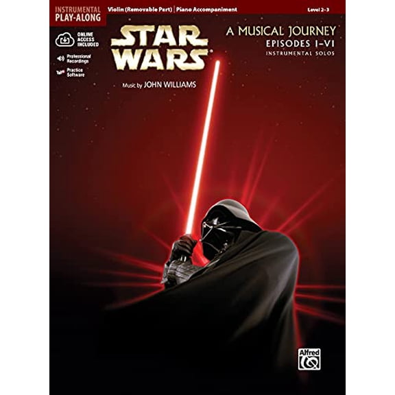 Pre-Owned Star Wars Instrumental Solos for Strings (Movies I-VI): Violin, Book & Online Audio/Software [With CD (Audio)] (Paperback) 0739058274 9780739058275