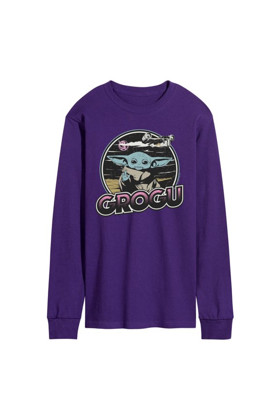- Intergalactic Tour - Men's Long Sleeve Graphic T-Shirt