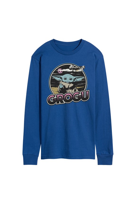 - Intergalactic Tour - Men's Long Sleeve Graphic T-Shirt