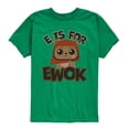 thumbnail image 1 of Star Wars - Is For Ewok - Youth Boys Short Sleeve Graphic T-Shirt, 1 of 4