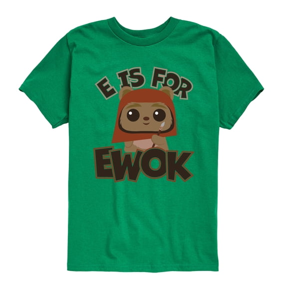 Star Wars - Is For Ewok - Youth Boys Short Sleeve Graphic T-Shirt