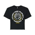 thumbnail image 1 of Star Wars - Its Not Wise Wookie - Juniors Cropped Tee, 1 of 5