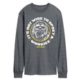 thumbnail image 1 of Star Wars - Its Not Wise Wookie - Men's Long Sleeve Tee, 1 of 4