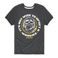 thumbnail image 1 of Star Wars - Its Not Wise - Toddler And Youth Short Sleeve Tee, 1 of 5