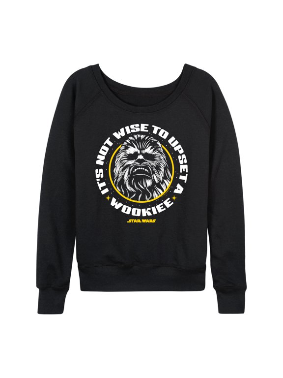 - Its Not Wise Wookie - Women's French Terry Pullover Sweatshirt