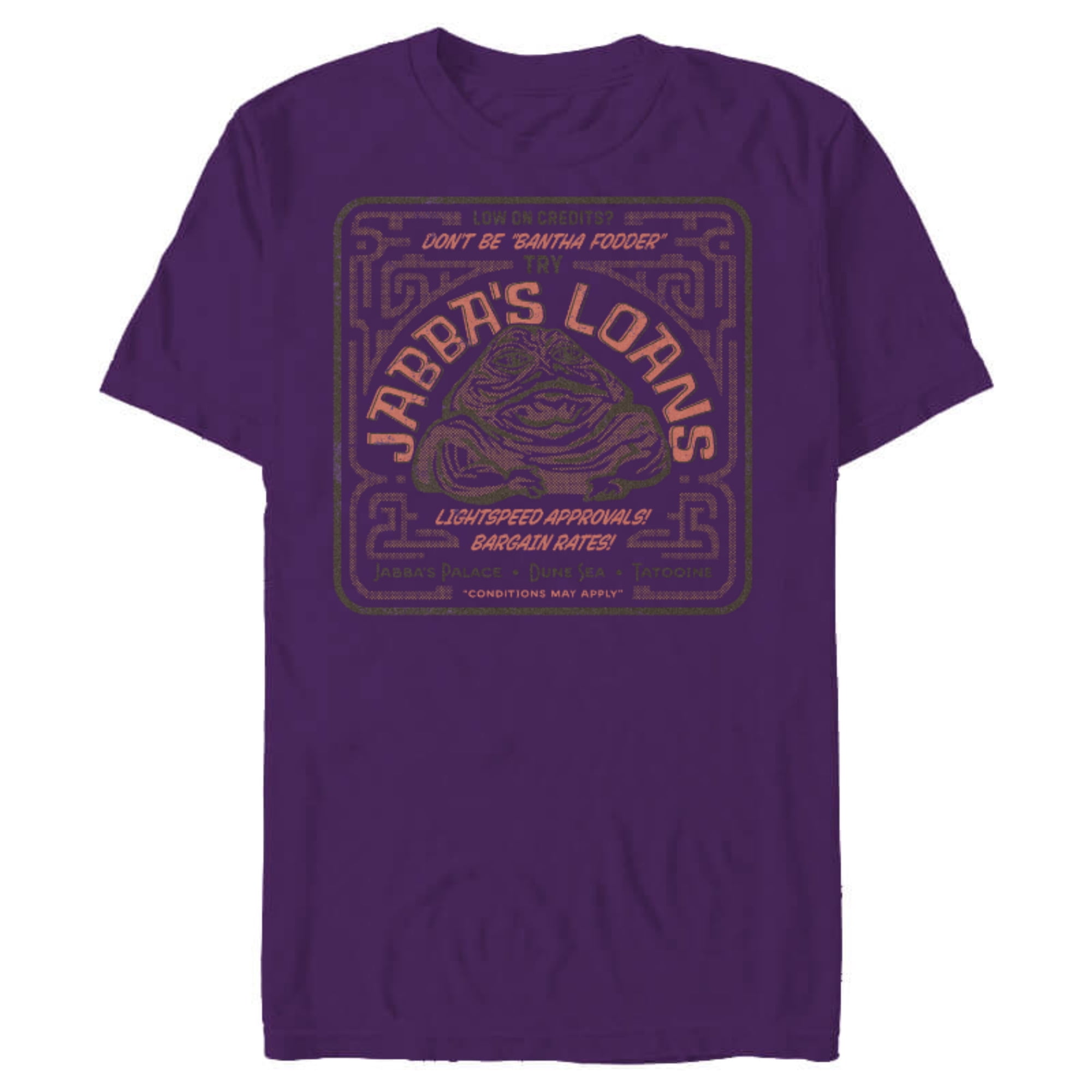 Star Wars Jabba The Hutt Loans Comic Standard - Short Sleeve 