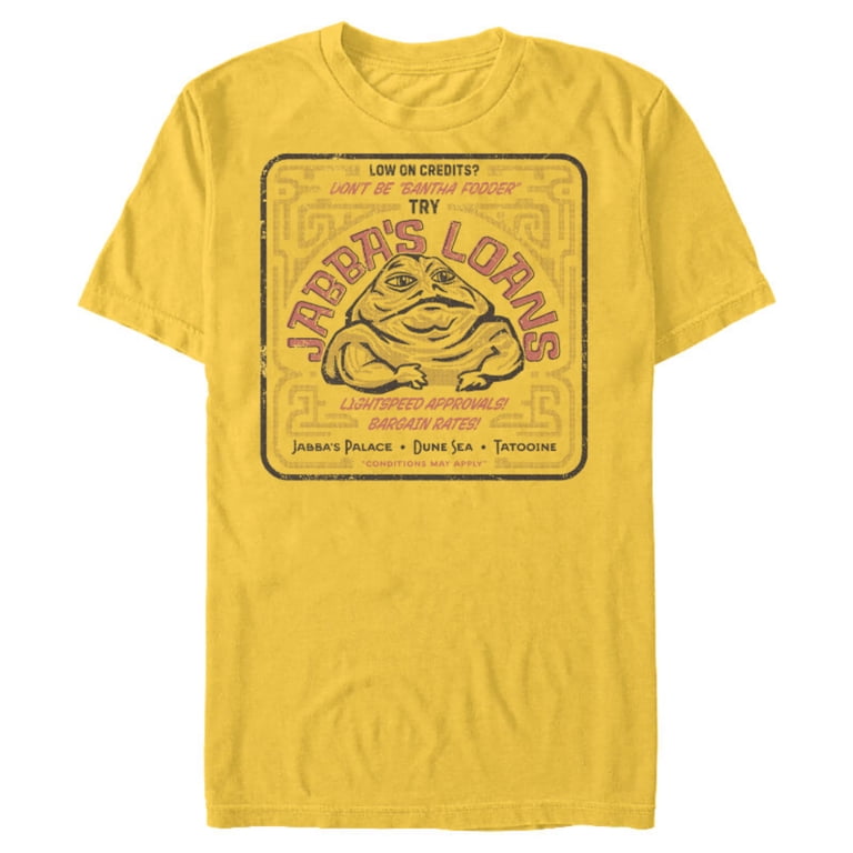 Star Wars Jabba The Hutt Loans Comic Standard - Short Sleeve 