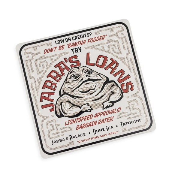 Star Wars - Jabba's Loans Tin Sign