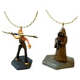 thumbnail image 1 of Star Wars Jar Jar Binks & Jawa Ornament Figurine Figure Sith Lord PVC 3” Charm New, 1 of 1