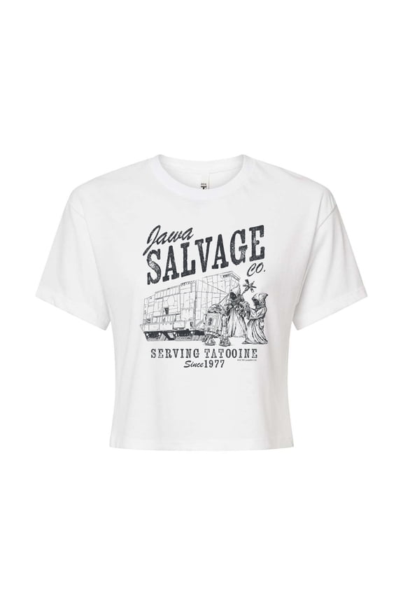 - Jawa Salvage Co - Juniors Cropped Tee