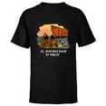 thumbnail image 1 of Star Wars Jawa Sandcrawler “Remember Where We Parked” Funny - Short Sleeve T-Shirt for Kids - Customized-Black, 1 of 5