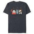 thumbnail image 1 of Star Wars Jawas and Droids Holiday - Short Sleeve Blended T-Shirt for Adults - Customized-Navy Heather, 1 of 5