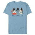 thumbnail image 1 of Star Wars Jawas and Droids Holiday - Short Sleeve Blended T-Shirt for Adults - Customized-Ocean Blue, 1 of 5