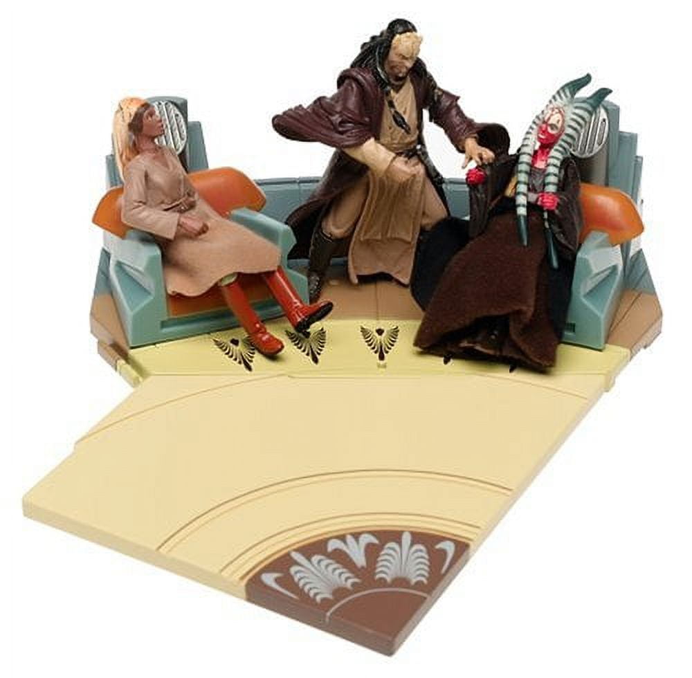 Star Wars Toys: Jedi Council 3 Figure Set & Chambers by