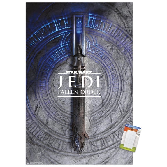 Star Wars: Jedi Fallen Order - Broken Handle Key Art Wall Poster, 22.375" x 34"