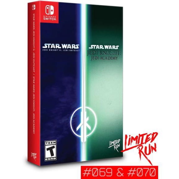 Star Wars Jedi Knight II: Jedi Outcast / Star Wars Jedi Knight: Jedi Academy - Limited Run #069 & #070 [Nintendo Switch]