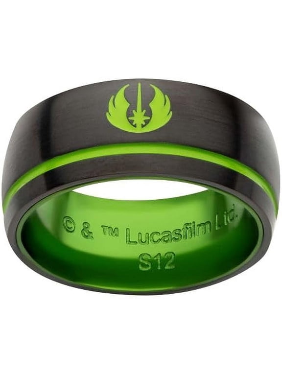 Star Wars Jedi Master "Do or Do Not" Ring - Officially Licensed Lucasfilm Collectible Ring, Size- 11