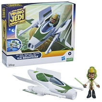 Star Wars: Jedi Pilot Kai Brightstar, Star Wars Kids Toy Action Figure for Preschool and Toddler Boys and Girls Easter Basket Stuffers Ages 3 4 5 6 7 and Up