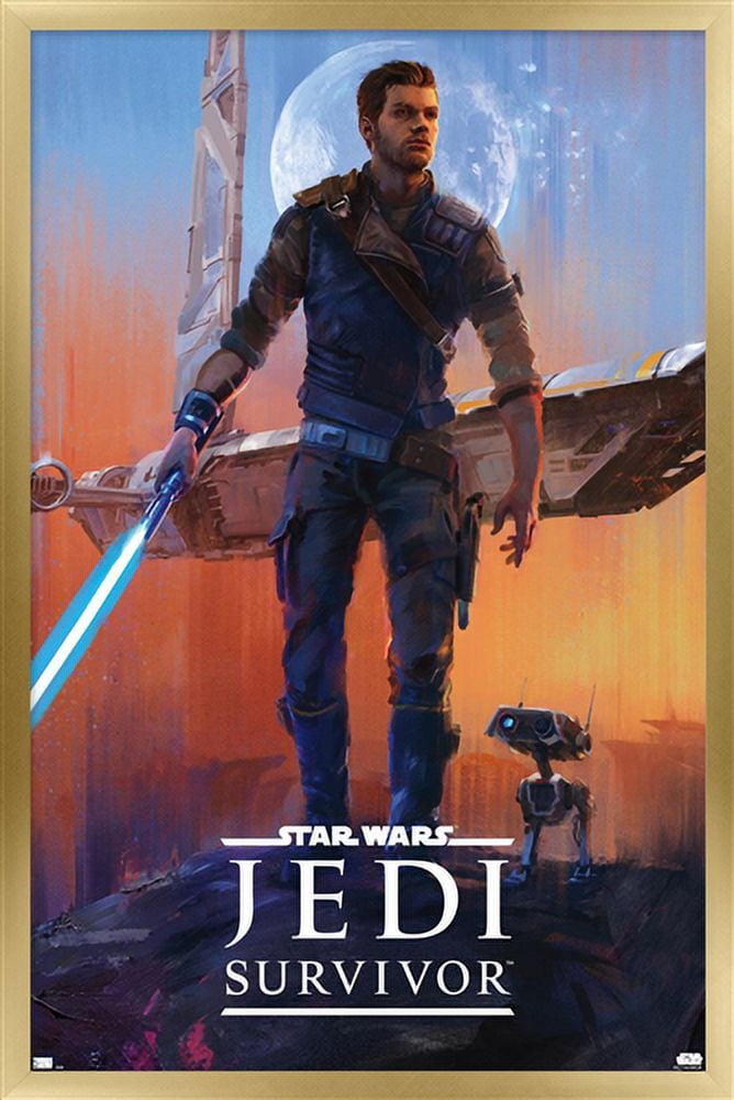 Star Wars: Jedi: Survivor - Deluxe Key Art Wall Poster, 14.725" x 22. ...