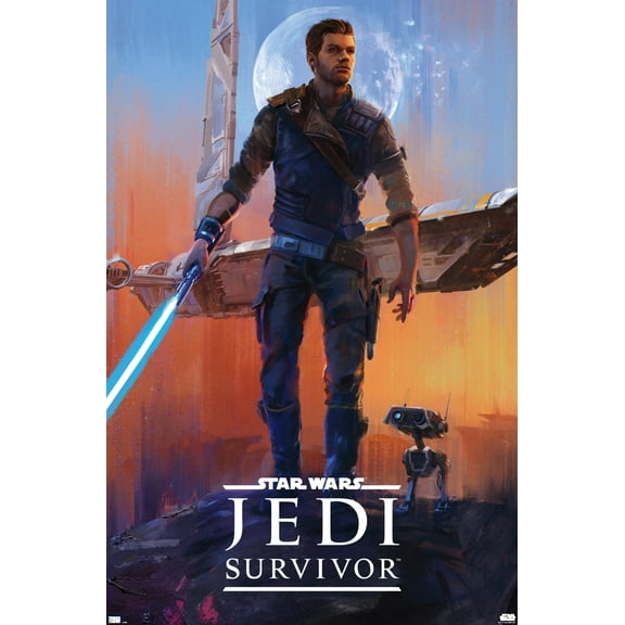 Star Wars: Jedi: Survivor - Deluxe Key Art Wall Poster, 22.375" x 34"