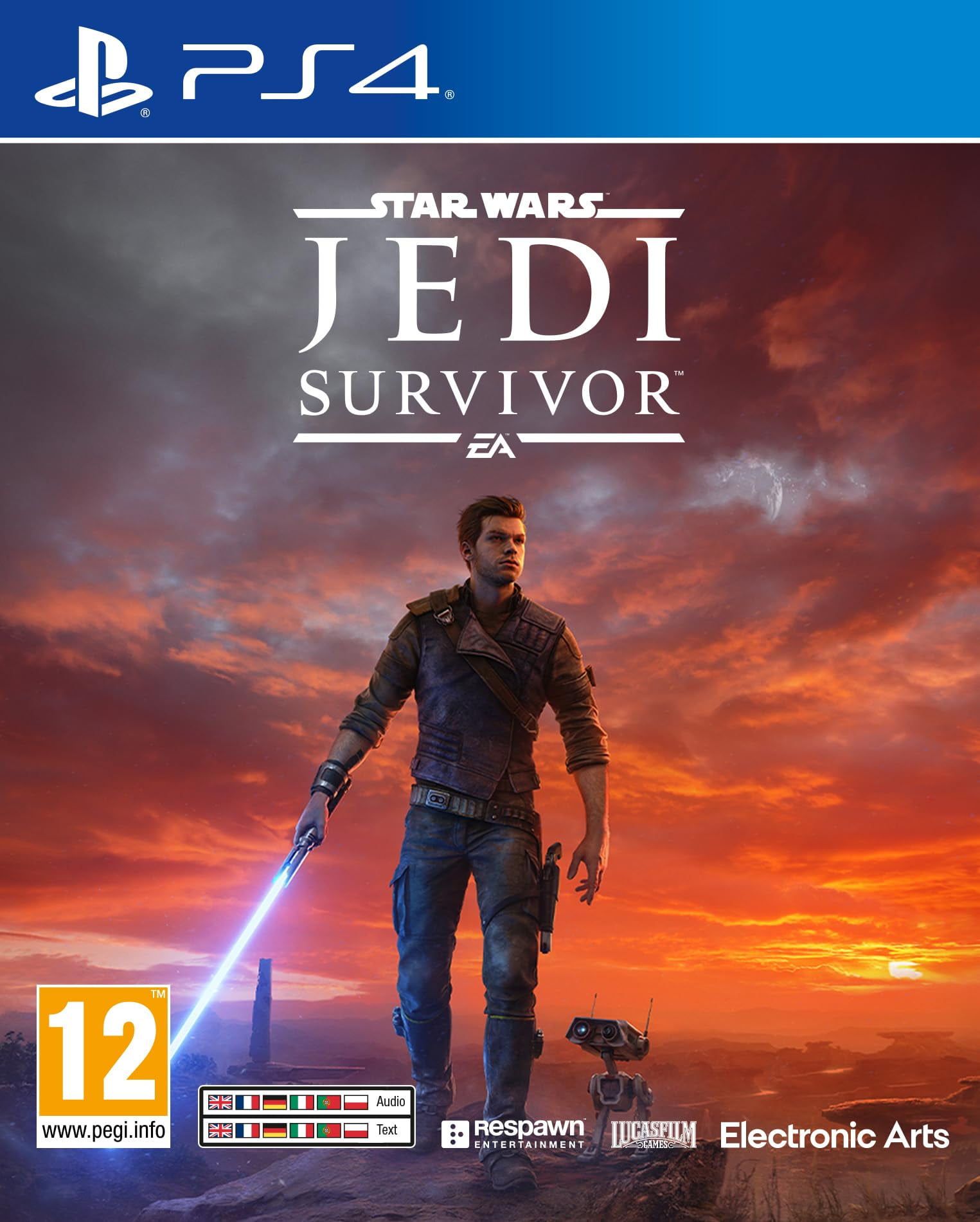 Star Wars Jedi: Survivor PS4 VideoGame English PS4 Standard Edition (PlayStation 4)