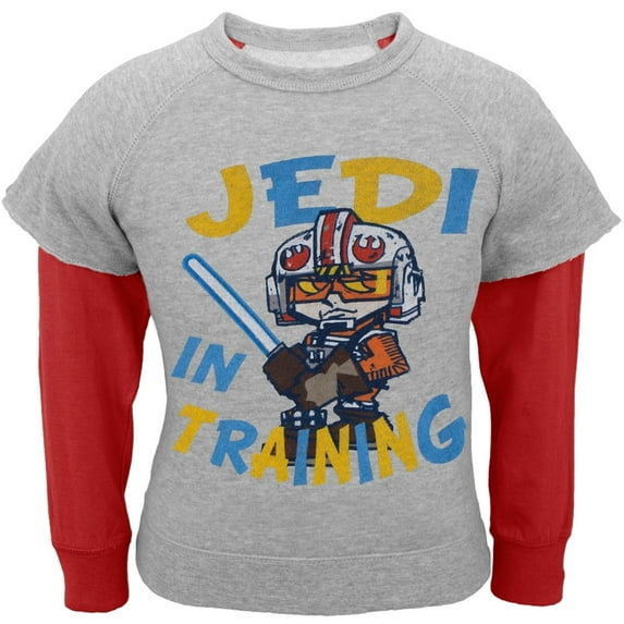 Star Wars - Jedi in Training Infant Reversible Crewneck Sweatshirt - 18 month